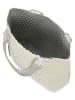 Ilse Jacobsen Wende-Shopper in Grau/ Creme - (B)46 x (H)32 cm