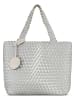 Ilse Jacobsen Dwustronny shopper bag w kolorze szaro-kremowym - 46 x 32 cm