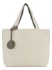 Ilse Jacobsen Dwustronny shopper bag w kolorze szaro-kremowym - 46 x 32 cm