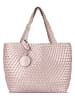 Ilse Jacobsen Dwustronny shopper bag w kolorze jasnoróżowo-beżowym - 46 x 32 cm