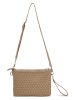 Ilse Jacobsen Schoudertas beige - (B)27 x (H)18 cm