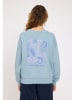 MAZINE Sweatshirt "Monica" in Hellblau