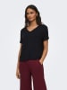 JDY Koszulka "Sissy" w kolorze czarnym