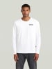 G-Star Longsleeve in Weiß