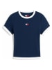 Tommy Hilfiger Shirt donkerblauw/wit