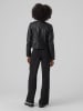 Vero Moda Kunstleren jas zwart