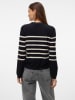 Vero Moda Pullover in Schwarz/ Beige
