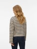 Vero Moda Pullover in Beige/ Schwarz
