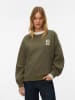 Vero Moda Sweatshirt in Khaki