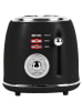 Berlinger Haus Toaster voor 2 sneetjes zwart/zilverkleurig