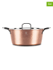 Berlinger Haus 2tlg. Set: Kasserolle "Hammered Copper Collection" in Kupfer - Ø 28 cm