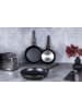 Berlinger Haus 3er-Set: Bratpfannen "Primal Gloss Collection" in Dunkelgrau