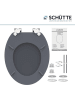 Schütte Toiletbril met softclose "Spirit" antraciet
