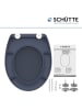 Schütte Toiletbril met softclose antraciet