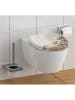 Schütte WC-Sitz mit Absenkautomatik "Stone pyramid" in Beige