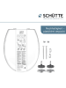 Schütte WC-Sitz mit Absenkautomatik in Weiß