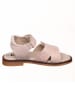 kmins Leder-Sandalen in Creme