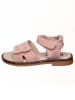 kmins Leder-Sandalen in Rosa