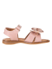 POM POM Leder-Sandalen in Rosa