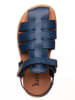 kmins Leder-Sandalen in Dunkelblau
