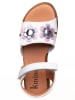 kmins Leder-Sandalen in Weiß