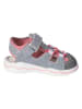 PEPINO Halbsandalen "Gery" in Grau/ Pink