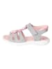 Ricosta Leren sandalen "Lorena" lichtgrijs/lichtroze
