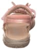 Ricosta Leren sandalen lichtroze