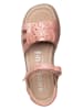 Ricosta Leder-Sandalen in Rosa
