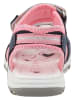 Tom Tailor Sandalen in Dunkelblau/ Rosa/ Bunt