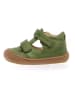 Naturino Leder-Halbsandalen "Puffy" in Grün