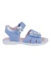 Richter Shoes Leder-Sandalen "Sole" in Blau