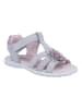 Richter Shoes Leder-Sandalen "Sole" in Grau