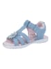 Richter Shoes Leder-Sandalen "Sole" in Blau