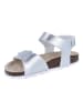 Richter Shoes Sandalen "Bios" zilverkleurig