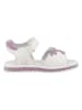 Lurchi Sandalen "Candy" in Weiß/ Lila