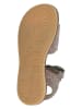 Lurchi Leren sandalen "Calta-S" grijs/meerkleurig