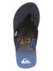 Quiksilver Teenslippers zwart/blauw