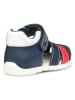 Geox Enkelsandalen "Elthan" donkerblauw/rood
