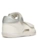 Geox Sandalen "Tapuz" in Creme/ Silber