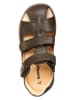 Bundgaard Leder-Halbsandalen "Ranjo II" in Khaki
