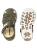 Bundgaard Leder-Halbsandalen "Sofus" in Khaki