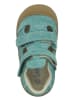 lamino Leren enkelsandalen turquoise