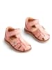 Wheat Leren enkelsandalen "Sky Flower" roze