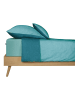 Schiesser Renforcé beddengoedset turquoise