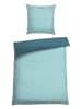 Schiesser Komplet pościeli renforcé w kolorze turkusowym