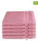 Schiesser 5er-Set: Waschhandschuhe "Milano" in Rosa