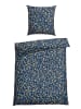 Schiesser Komplet pościeli renforcé "Liliebeth" w kolorze granatowo-beżowym