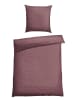 Schiesser Feinbiber-Bettwäsche-Set "Drops" in Lila