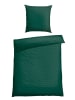 Schiesser Komplet pościeli flanelowej "Drops" w kolorze zielonym